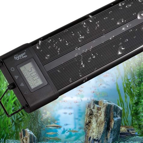 hygger aquarium lights|hygger Advanced LED Aquarium Light with Timer, 24/7 .